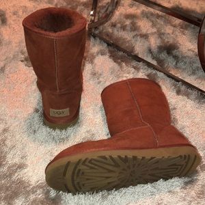 Classic Short Ugg boots in “Rust/Sienna”